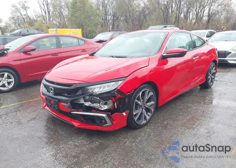 2019 Honda Civic Touring from USA, damaged, VIN 2HGFC3B99KH350936